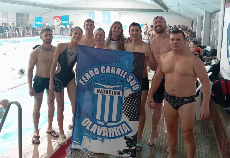 Ferro compiti en la cuarta fecha del circuito Master de natacin